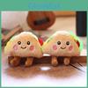 Ultrasoft Plush Sandwich Keychain Bag Charm With Pp Cotton Fill For Kids Gift