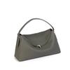 Leather Single-shoulder Pillow Bag for Commuting - Soft Leather High-end Handbag for Women with A Slouching Strap Design
