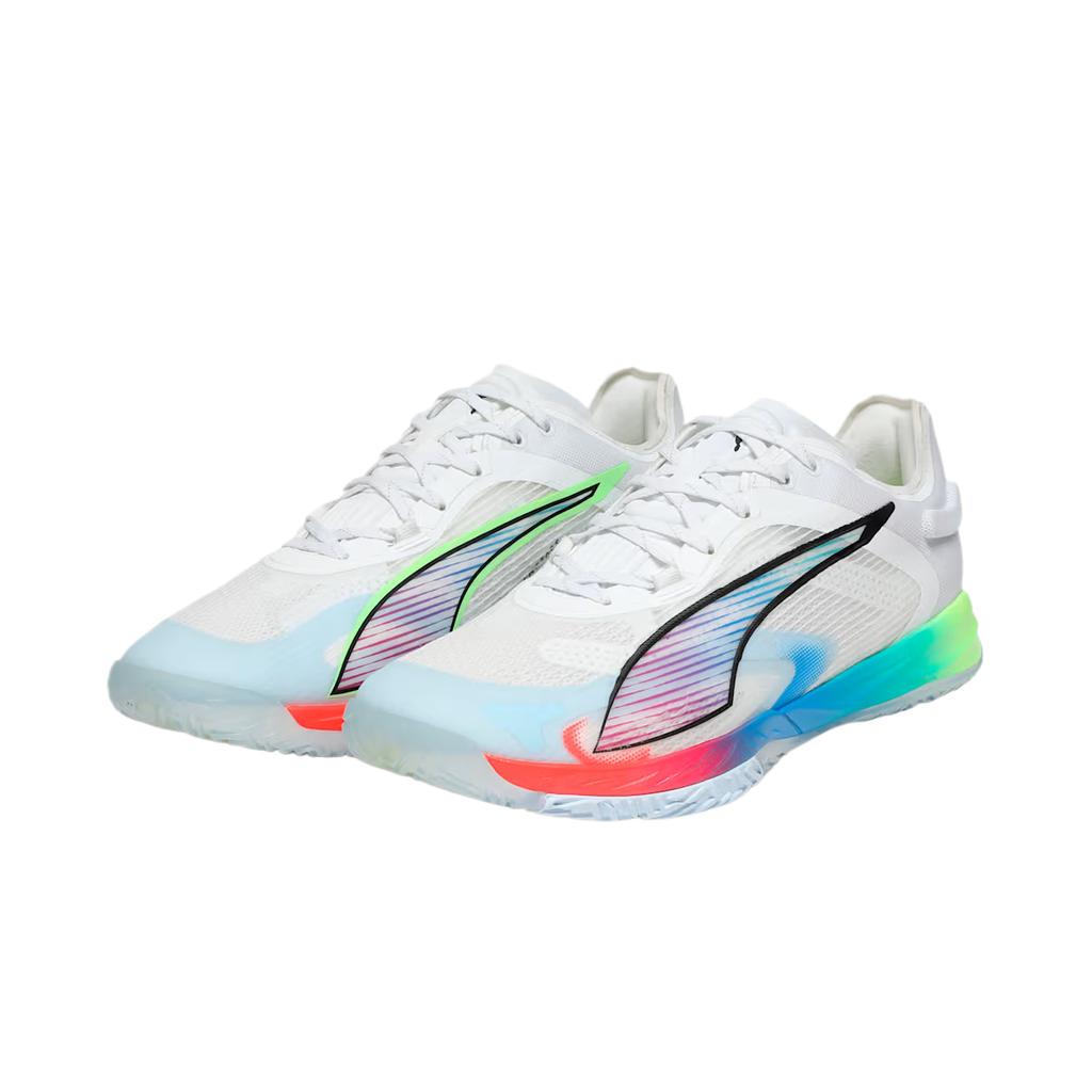 Puma Accelerate Nitro Sqd 4 Energy Trendy Comfort Shock Absorption Balance Badminton Shoes Men Sneaker 108564-01