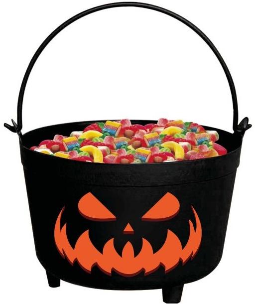 Pumpkin Bucket for Halloween Candy Sweets