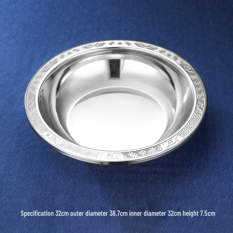 Stainless Steel Serving Basin