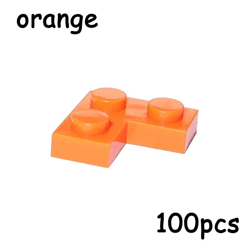 

100PCS 2420 Size 1 + 2 Blocks Dots L MY OWN CREATION Assemble Particles Building Blocks DO-IT-YOURSELF Learning Imaginative Toy Ideal for Children оранжевый