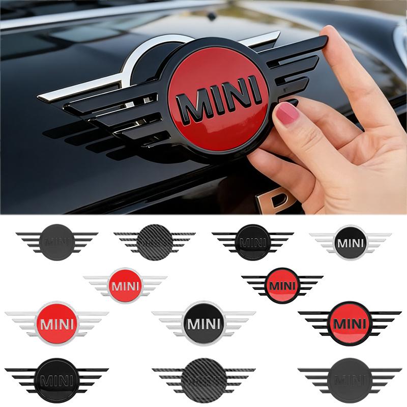 1Pcs 11.6cm 14.5cm Car Front Hood Cover Stickers Trunk Logo Auto Badge For c333 Cooper JCW WORKS R55 R56 F55 F56 R57 R58 R59 R60 333c