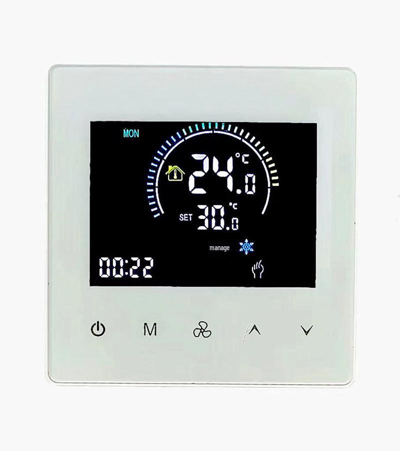 Graffiti Smart WiFi Thermostat for Central Air & Floor Heating with Touch Screen
