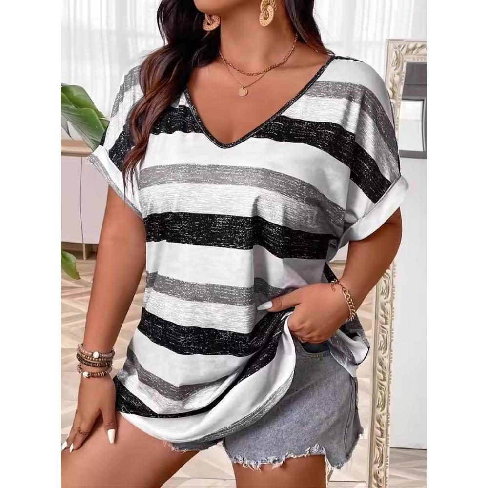 Niedliches Katze Hund Muster T-Shirt Für Damen Lustige Tiere 3D Druck Kurzarm Sommer Übergroße T-Shirts O-Ausschnitt Oberteile Tees Streetwear