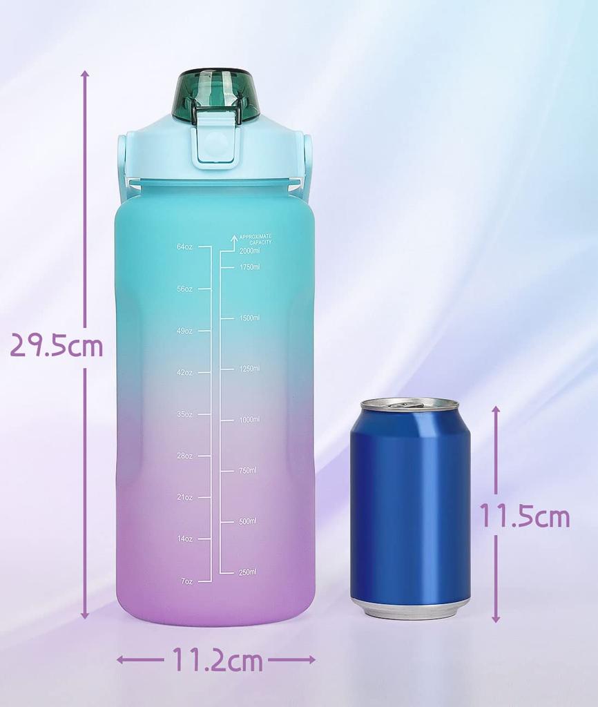 QuiExact Water Cold and Heat Large Capacity Ultra Outdoor Sports Water Bottle for and with Carry Suitable for Adults and Children Bottle, Resistant,