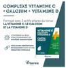 Nutrisanté Vitamine C + Calcium + Vitamine D 24 Comprimés