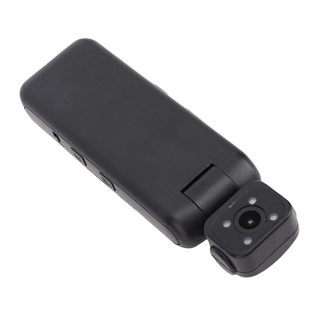 Portable Camcorder 2K HD 355 Degree Rotatable Wide Angle Lens Anti Shake Video Camera with Back Clamp