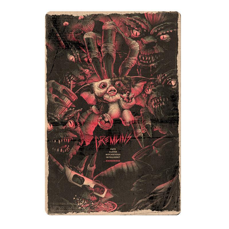 Classic US Movie Cartoon Sign Wall Plates Poster Metal Tin Sign Home Bedroom Craft Board Tinplate Painting Retro Art Signs Decor