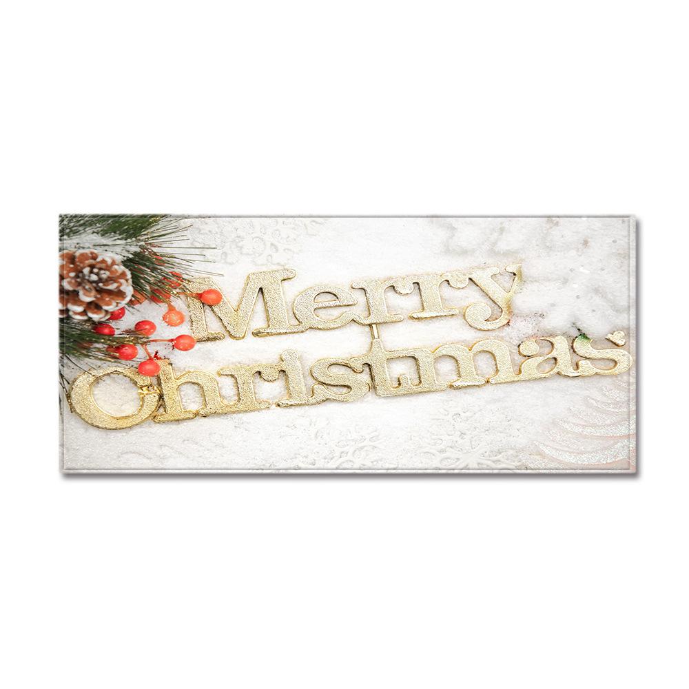 Christmas Kitchen Sand Carpet Doormat Long Floor Mat