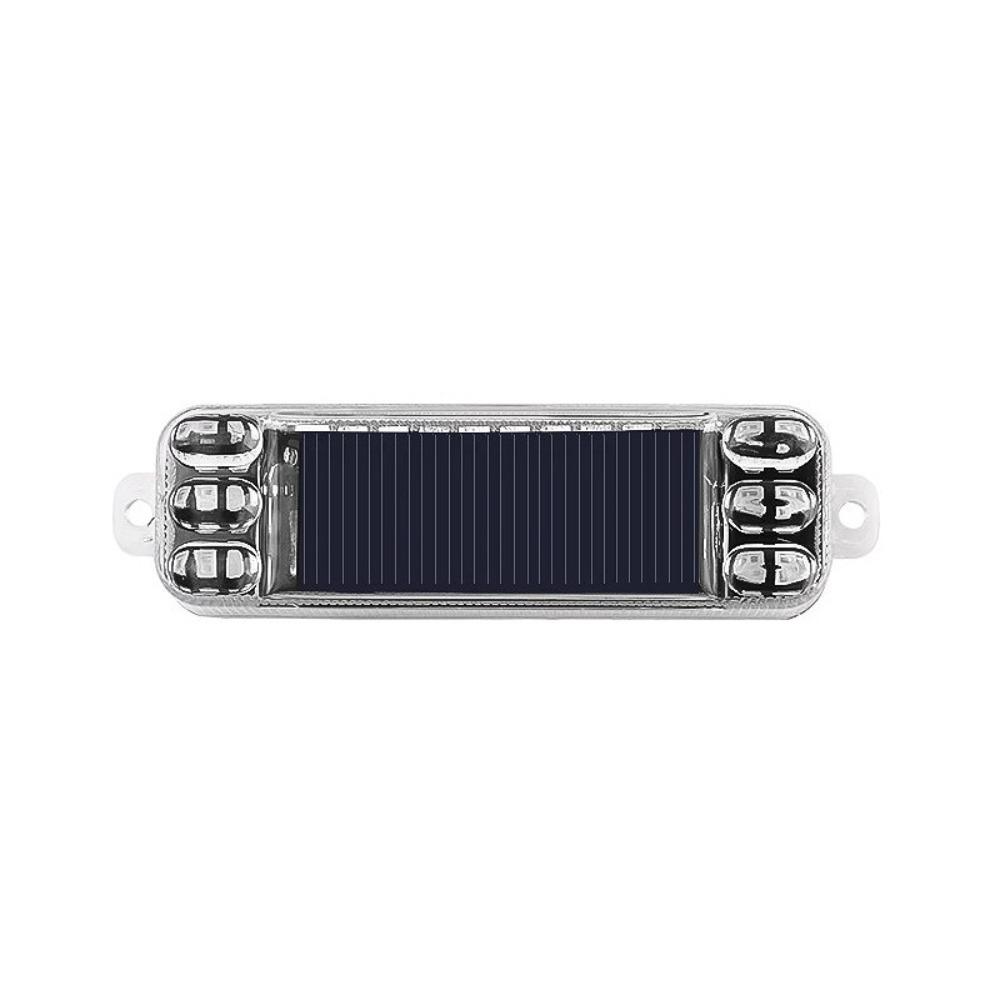 Wireless Tail Flashing Light Solar Powered Anti Collision Safety Light Night Use