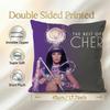 Singer Cher Cushion Cover 1Pcs Decorative Covers Soft Cushion Case For Sofa Couch Decor 40X40 45X45 Pillowcases
