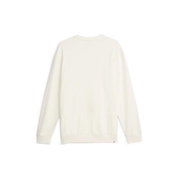 Puma Better Sportswear Solid Color Crew Neck Long Sleeve Sweatshirt Men Sweatshirt White 676063-99