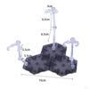 Display Stand Rack, Doll Model Bracket for 1/144 Figures Toys DIY Accessories