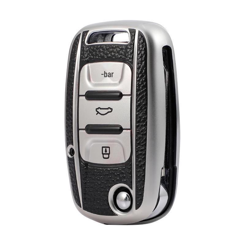 Wuling Hongguang S Key Case - High-End Protective Shell for Rongguang V, Wuling Zhi Guang Cars, Unisex Decoration with Buckle.