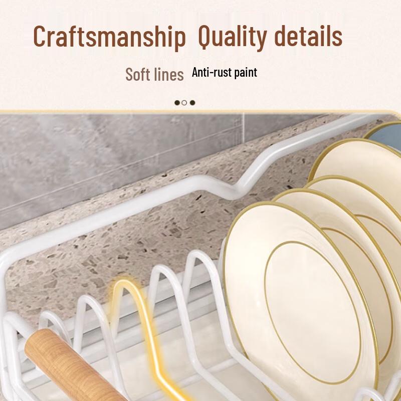 Cabinet Dish Drying and Storage Rack