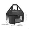 Borsa Trasportino per Gatti, Borsa da Viaggio per Cani, Leggera, Ventilata, Robusta, con , Animale Domestico