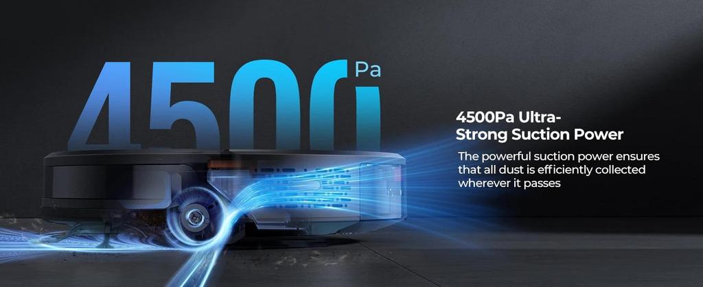 New Laresar Evol 3 Robot Vacuum 4500Pa Suction Sweeping Robots Multifunctional Intelligent Sweeping Robot with Auto Carpet Boost