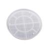 2 Tier Resin Tray Molds Round/Moon Epoxy Resin Casting Mold for DIY Makeup Tools Trinkets Jewelry Storage Box Making