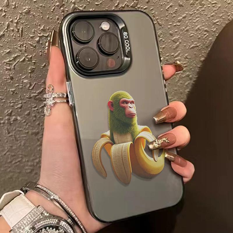 Chimpanzini Bananini Funny Monkey Phone Case For Samsung Galaxy A14 A15 S21 S22 S23 S24 5G FE Plus Ultra A25 A35 A52 A53 A54 A55