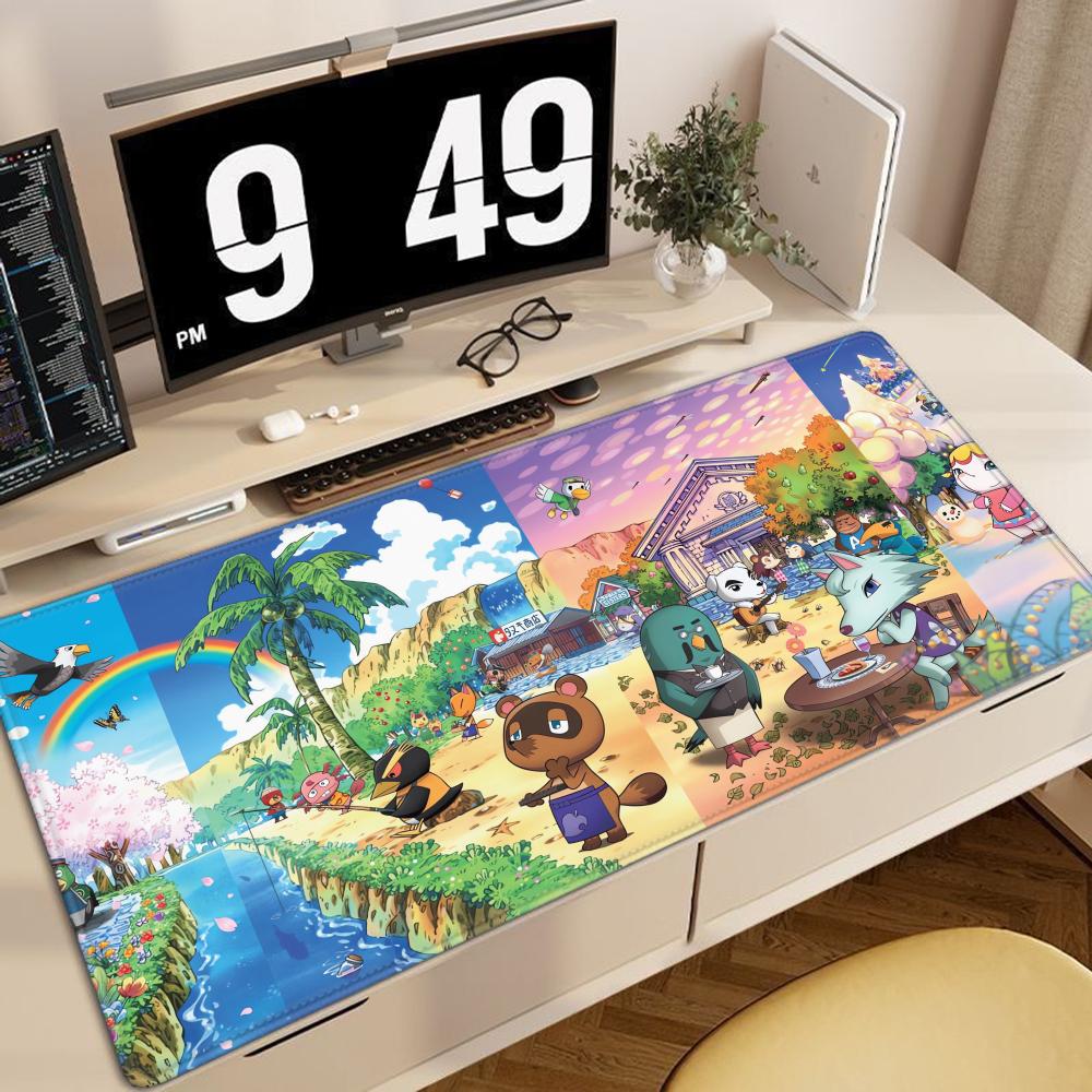 Animal Crossing New Horizons Large Mouse Pad Gaming Accessories Mouse Mat Keyboard Mat PC Gamer Desk Pad XXL Computer Mousepad