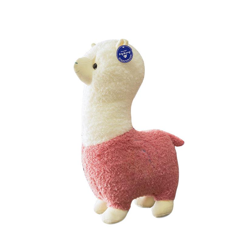 Adorable Alpaca Plush Toy - Cute Cartoon Sheep Doll & Sleep Pillow for Kids