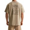Nike Sportswear T Shirts Men's Khaki Crew Neck Moderate IV2639-247