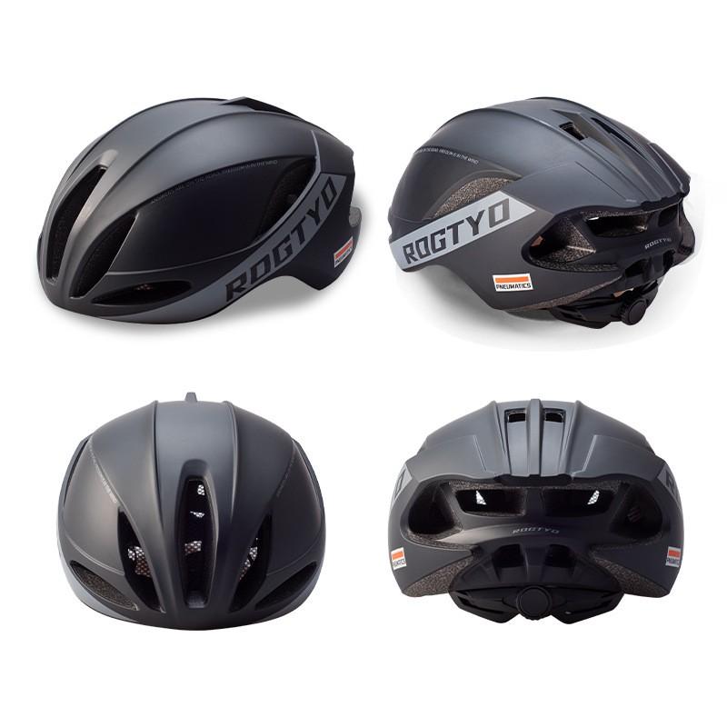 Aerodynamic Road Cycling Helmet One-Piece Molded PC EPS Safety Headgear Unisex Adult Bike Riding Gear