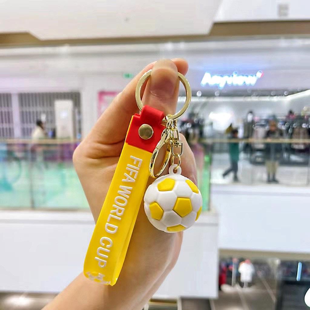 Creative Cartoon Football Jersey Doll Keychain - Bag and Car Accessory Gift