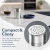 2PCS Stainless Steel Chocolate Dessert Mold Perforated Lid Pudding Mould  Kitchen Counter