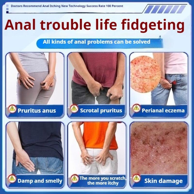 Analjucken Salbe Spezielle Salbe zur Linderung von Juckreiz Perianales Ekzem Feuchtes Analjucken