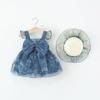 Süßes Baby-Mädchen Sommer-Prinzessinnenkleid Stilvolles ärmelloses Sommerkleid für Kleinkind Baby Charmantes Blumen-Partykleid