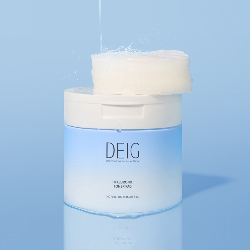 

DEIG Hyaluronic Toner Pads 100 sheets (180ml)