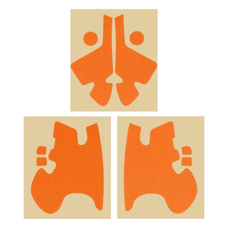 Silicone Gaming Handle Grips Tape Buttons Sticker Wireless Controller Grip Sticker for Vader 3 4 Controller оранжевый