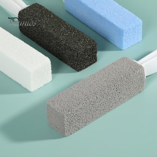 Pierre ponce pour toilettes Élimination des taches d'eau dure Dépôts de calcium Manche long Poignée ergonomique Nettoyant pour toilettes