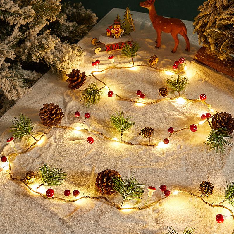 LED Flashing Fairy Lights for Christmas Tree and Shop Window Decorations