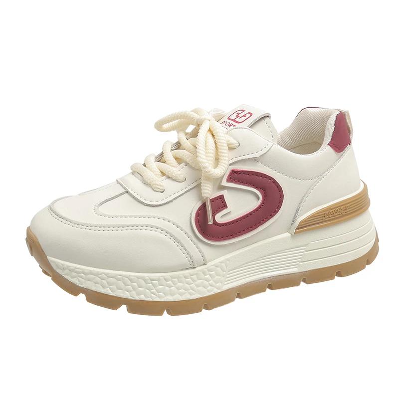 Women 4.5cm Platform Shoes Sneakers Breathable Durable Fashion Casual Sport Shoes Female Outdoor Running Walking Shoe Zapatillas