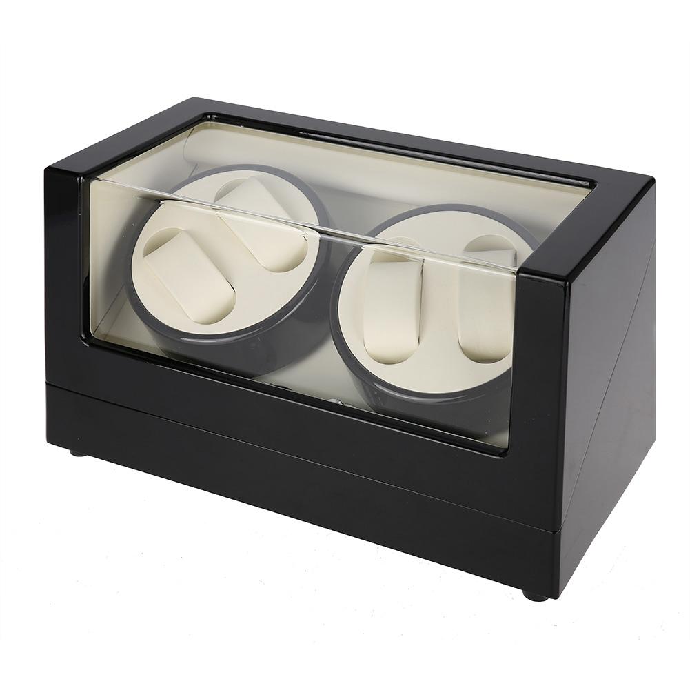 4+0 Wooden Wristwatch Mechanical Watch Automatic Winder Case Box