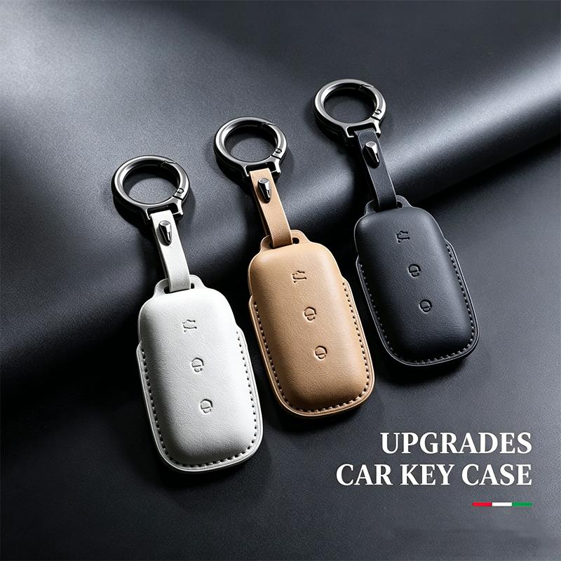 Original Car Key Case Cover For Geely Galaxy L6 L7 L8 L9 E6 E7 E8 MAX 1.5T Plus AIR PRO Galaxy Car Key Fob Shell Car Accessories