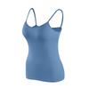 Women's Japanese & Korean Modal Camisole Tank with Built-in Bra for Yoga, Sports, Dance