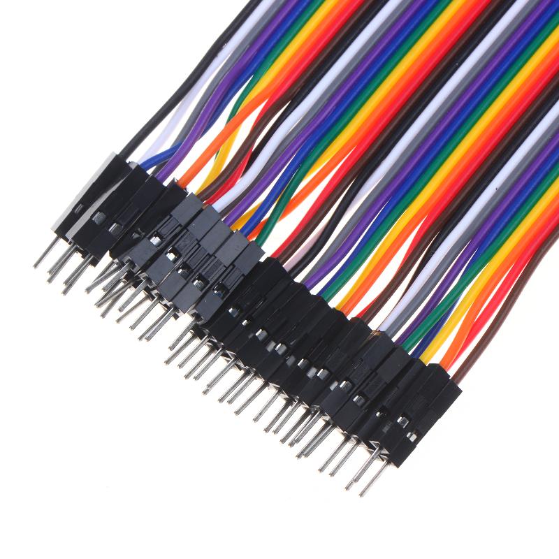 Insulated Multicolored Jumper Wires 15CM 20CM Male To Male Female To Female Male To Female for DIY Electronic Circuit Breadboard Use