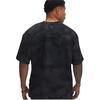 Under Armour Project SS25 Rock Letter Loose Comfortable All-Over Print Crew Neck Short Sleeve T-Shirt Men T-Shirts Black 1389976-001