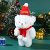 Christmas Cute Blush Joint Bear Bag Cute Clothing Accessories Bear Doll Pendant