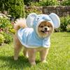Quick Drying Dog Dinosaur Transformation Outfit Soft Pet Cosplay Costume  Grooming Salon