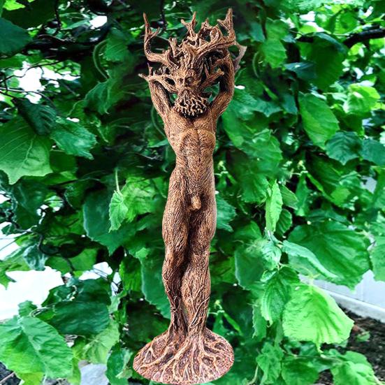Forest Goddess Statue Goddess Display Decorative Tree-shaped Resin Realistic Mold for Home