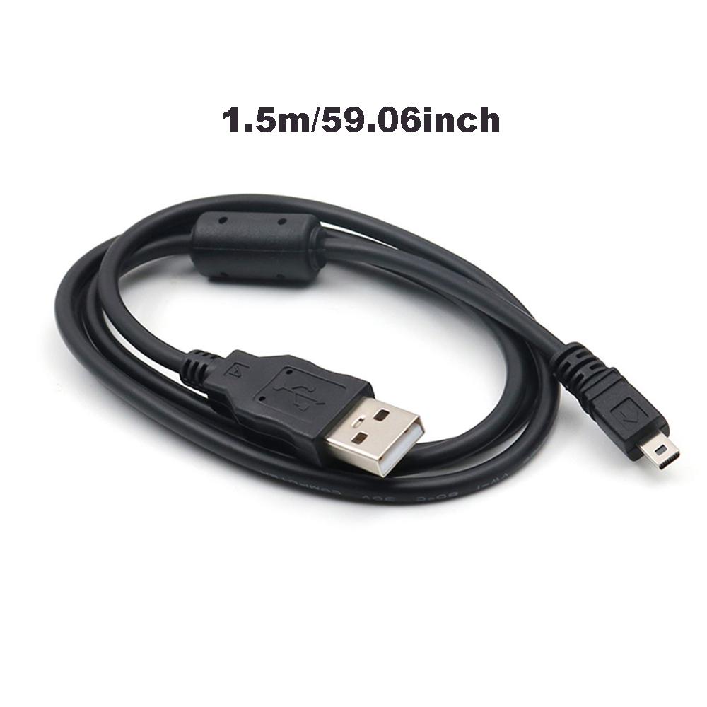 USB To Mini 8P Data Cable for Digital Camera Phone 5 Core Wire for Nikon Olympus Sony Casio Sanyo Fuji Panasonic Data Cord