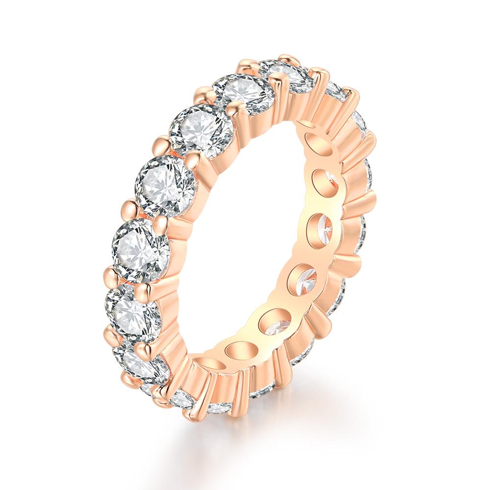 

Chic Dazzling Cuban Link Chain Rings for Women Ice Out Micro Pave Zirconia Tennis Ring Fashion Accessories Hiphop Rock Jewelry 5