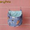 Pattern Hanging for Mice Rat Hedgehog Pet Accessories Canvas Squirrel House Guinea Pig Sleeping Bag Hamster Hammock Rabbit Nest