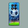 Fire Football Soccer Ball Phone Case for Xiaomi Redmi 15C 14C 12C 13C 4G Redmi Note 15 14 13 12 11 10 Pro Plus 5G 12S Soft Cover