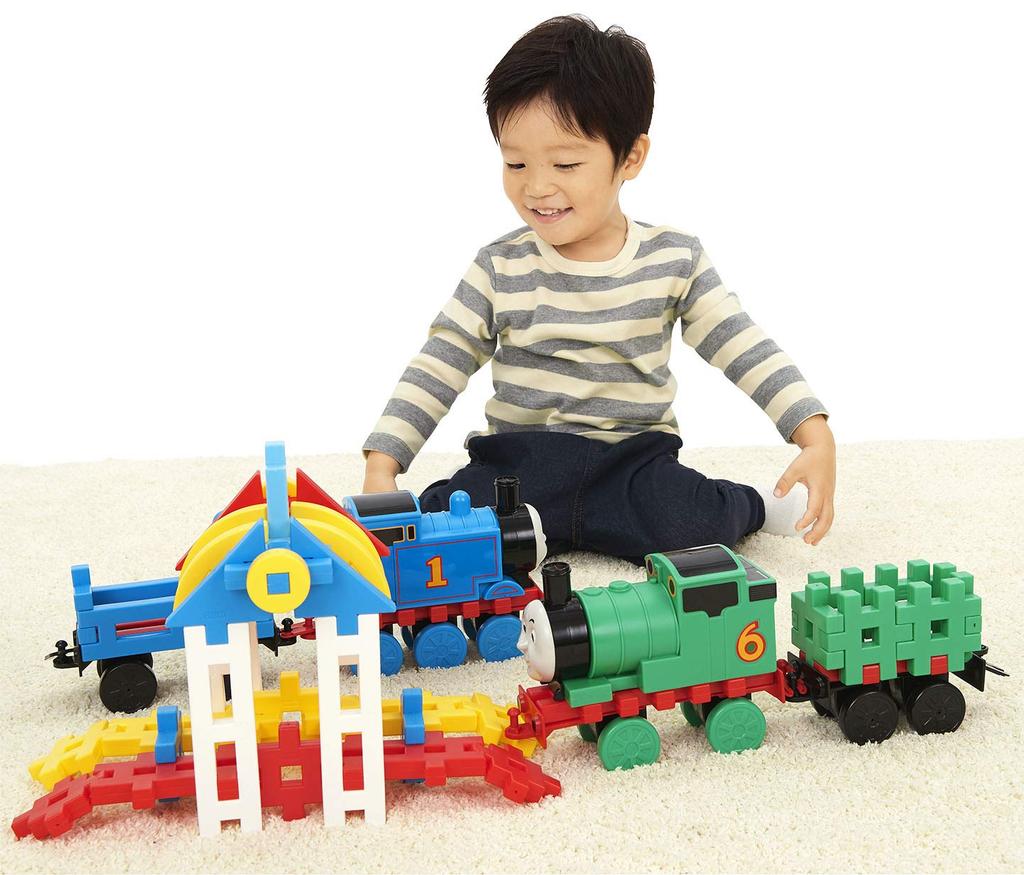 New Block Thomas the Tank Engine Thomas and Percy